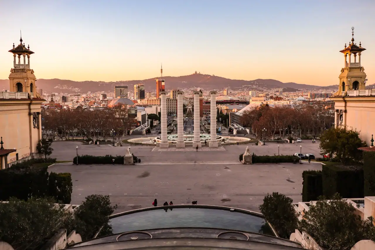 A Montjuïc látképe